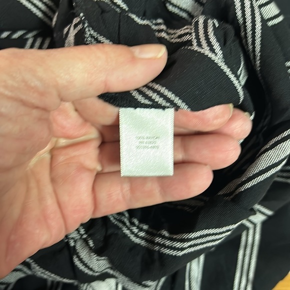 Black and White Striped Jumpsuit - Picture 7 of 7